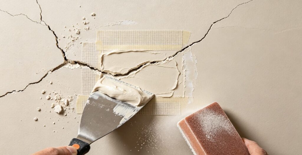 Reparar fissuras