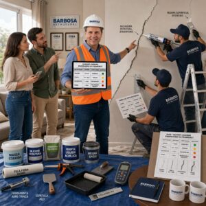 Rachaduras na parede: quando chamar engenheiro ou pedreiro?