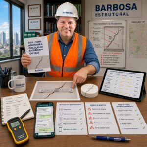 Monitorar a Evolução de Rachaduras em Casa