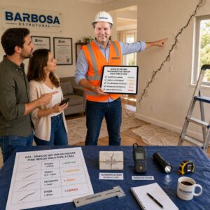 Sinais de Que Uma Rachadura Pode Indicar Risco Para a Casa