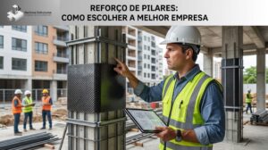 reforço de pilares