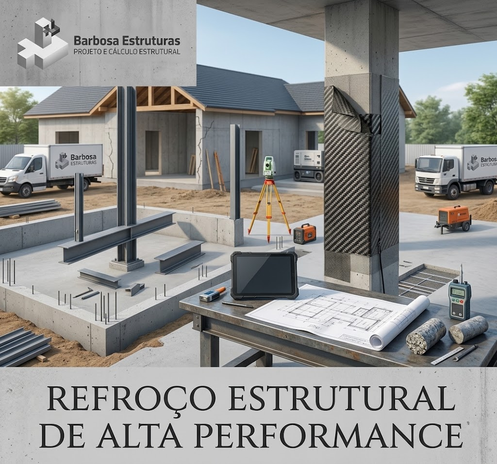 Reforço estrutural residencial