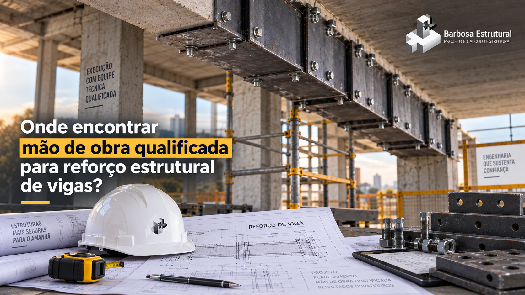 Reforço estrutural de vigas