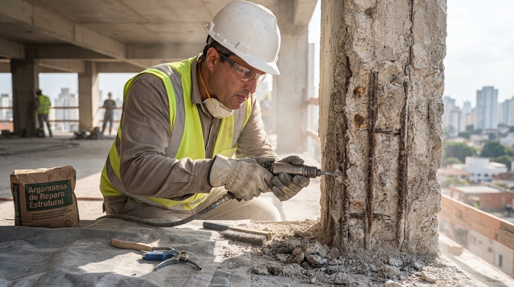 Argamassa para Reparo Estrutural: Quando Usar?