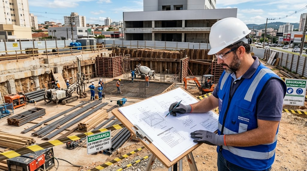reforço de fundação