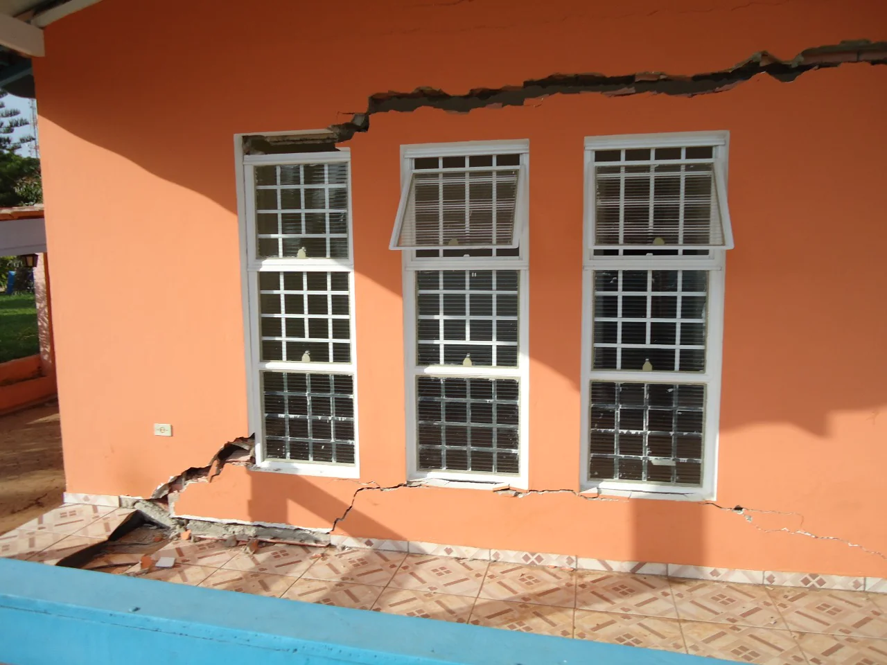 rachadura estrutural