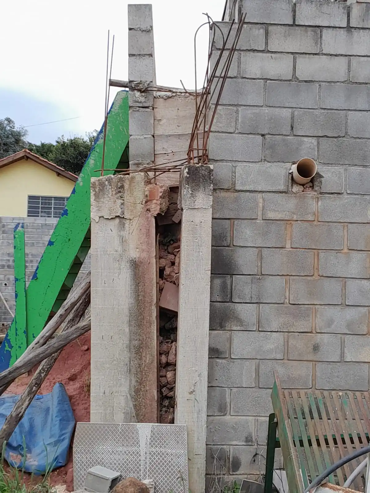 projeto de muro de arrimo