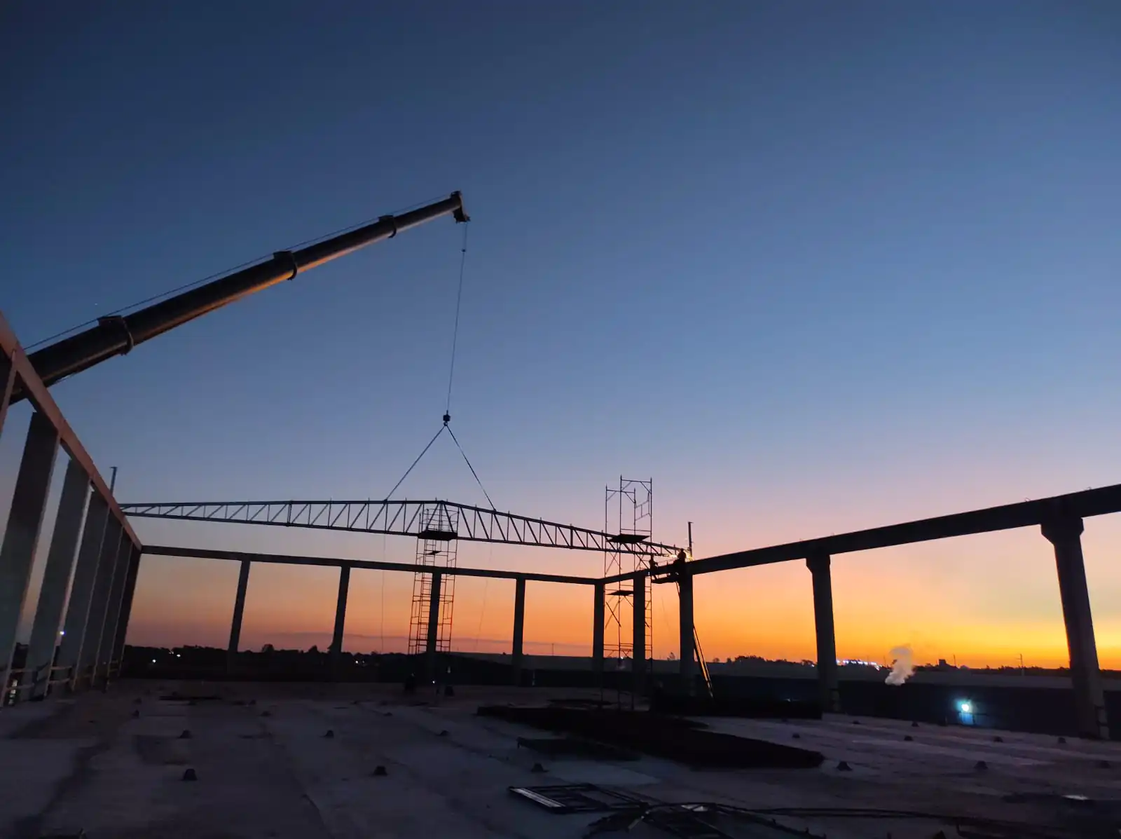 projeto estrutural metálico da JBS